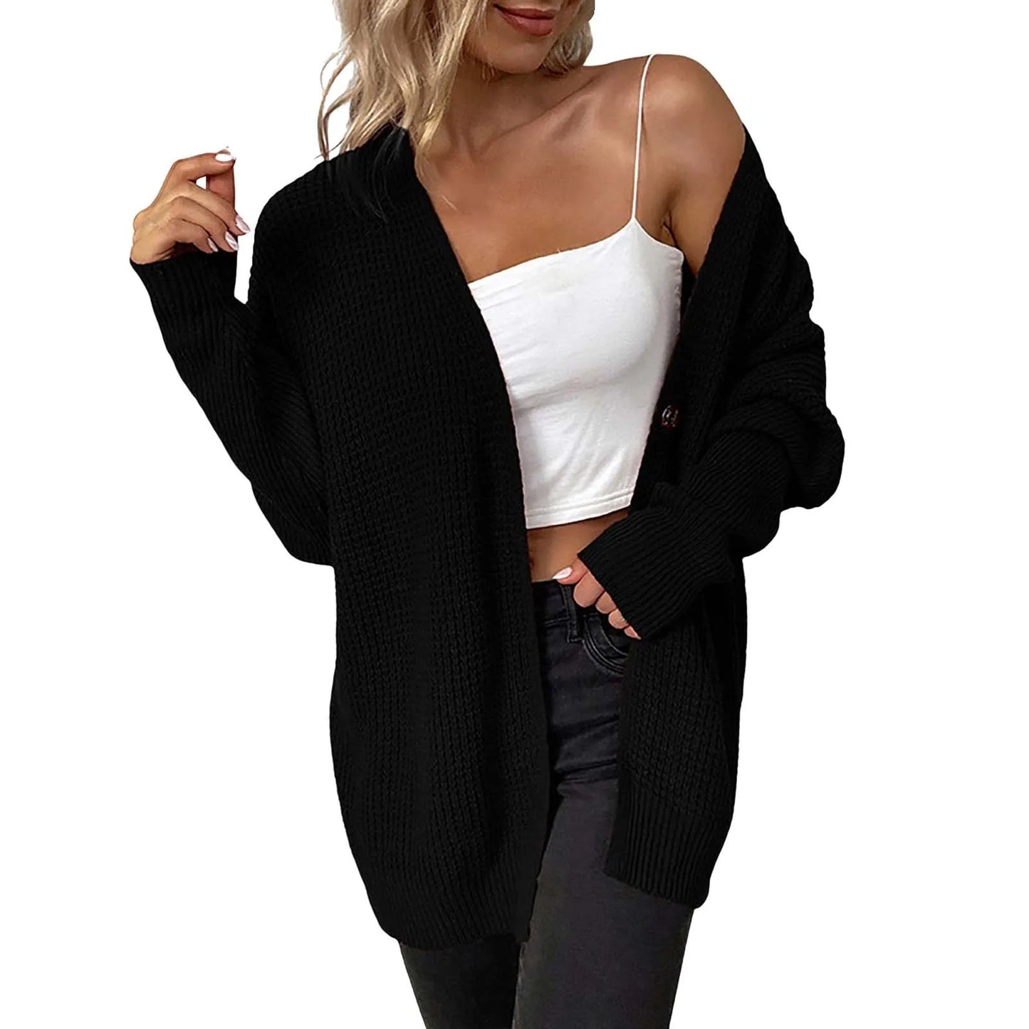 Fashionable Casual Style Cardigan