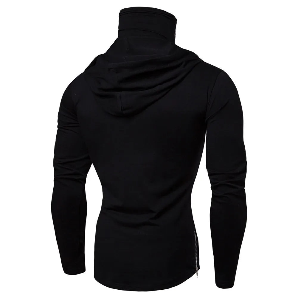 Gothic Mask Hooded Shirt