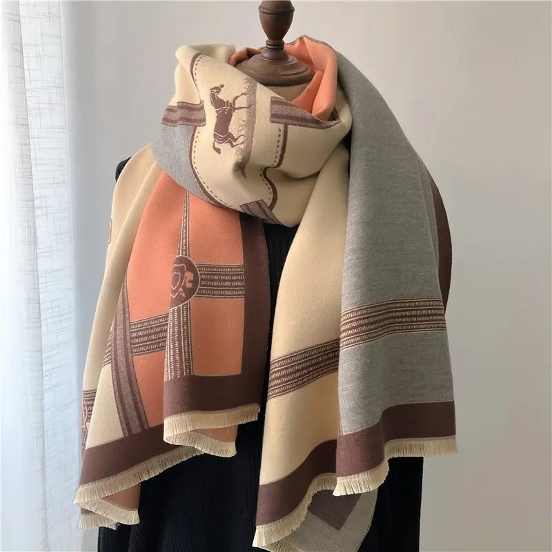 Thick Women's Winter Scarf