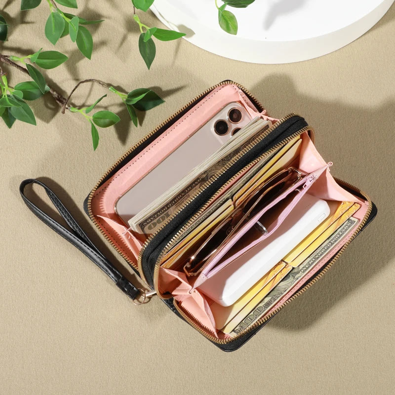 Chic Faux Leather Wallet