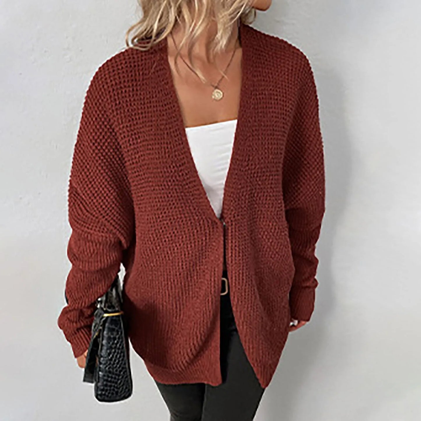 Fashionable Casual Style Cardigan