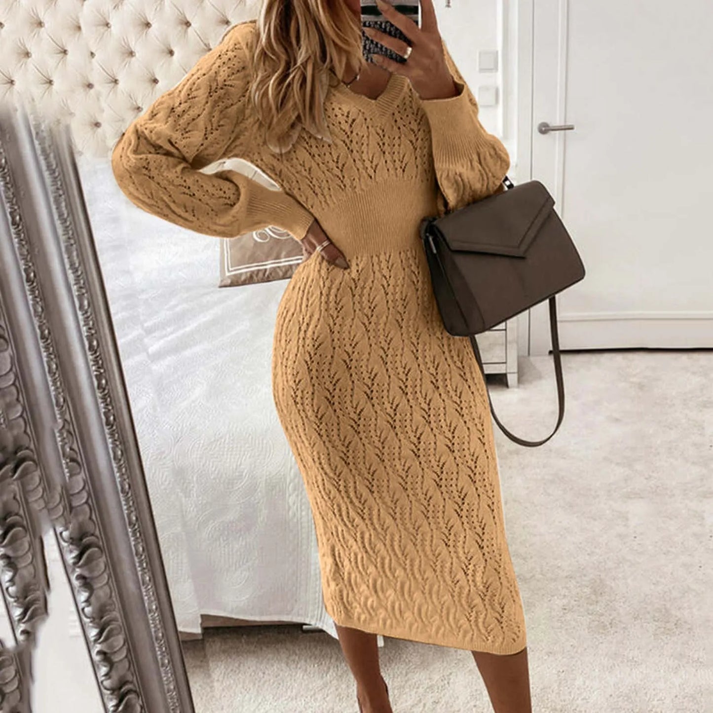 Elegant Party Dresses Woman Sweater