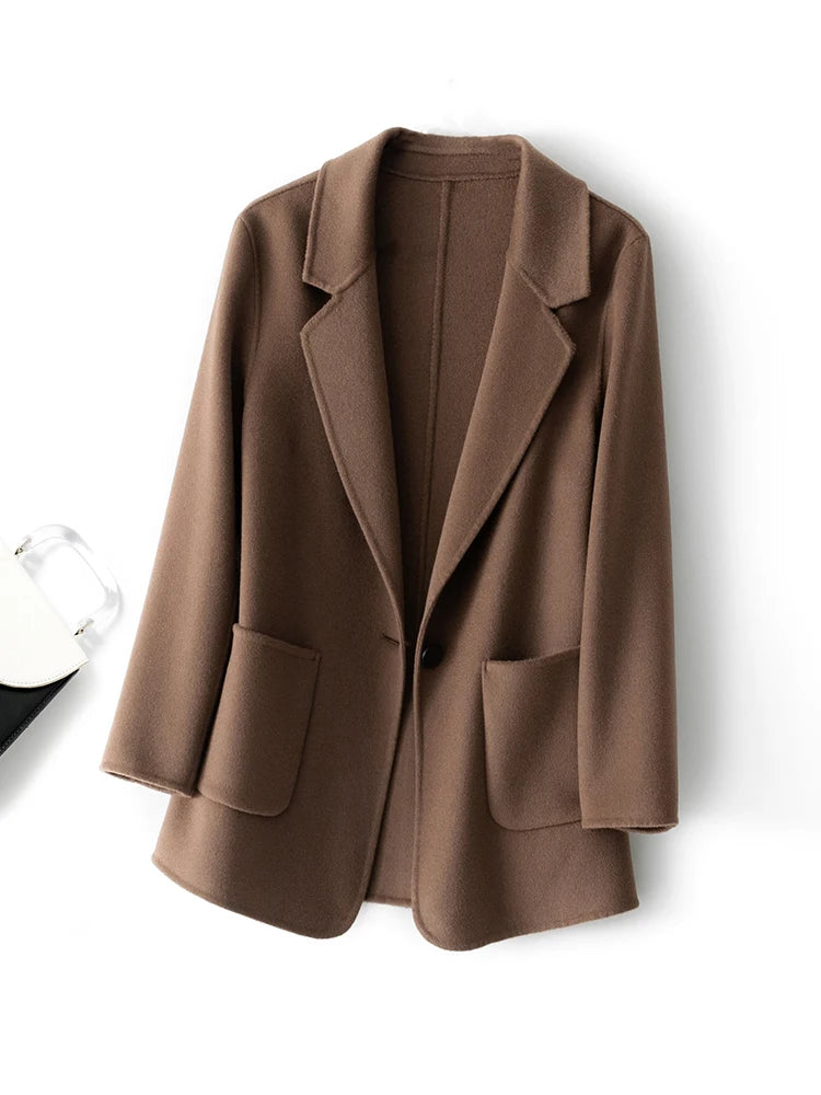 Women's Pure Wool Coat