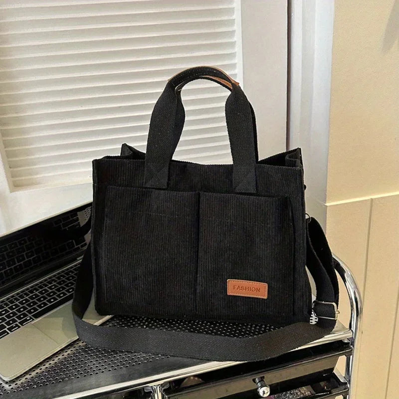 New Corduroy Tote Bag