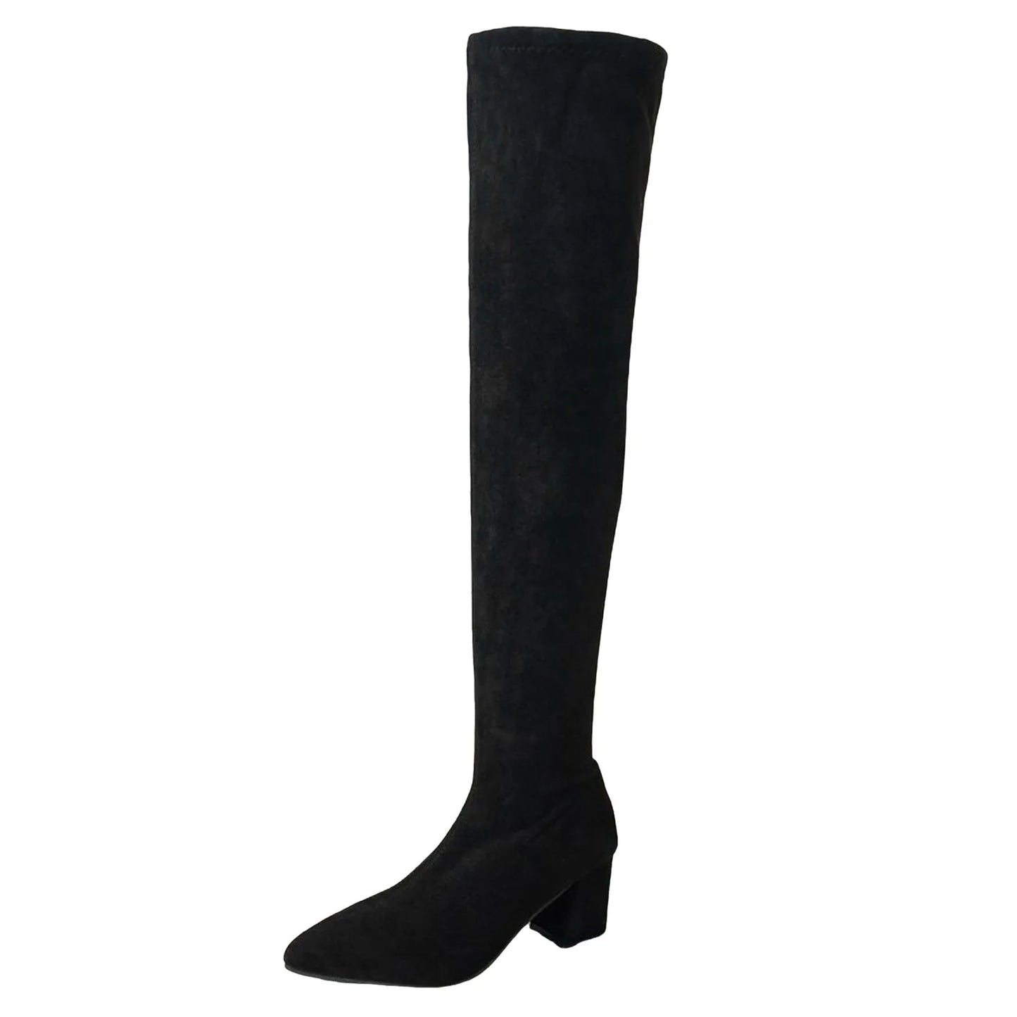 Fashionable Long Boots Suede