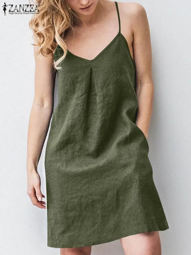 Women's Summer Backless Dress