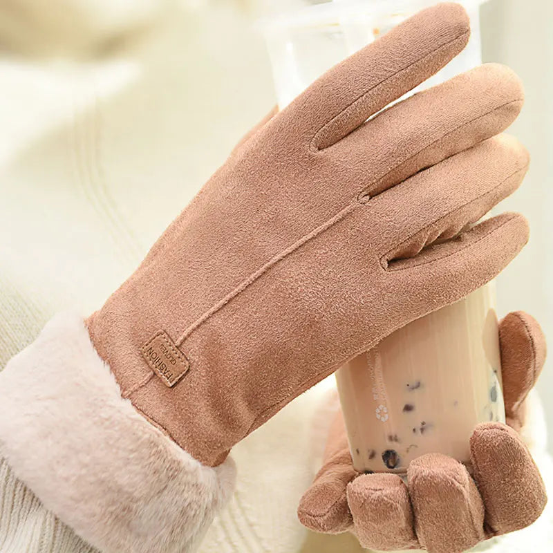 Cute Furry Gloves for Winter