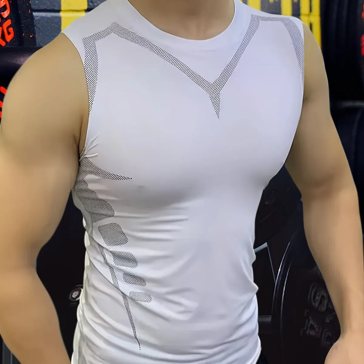 Mans Compression Tank Top Tank Top