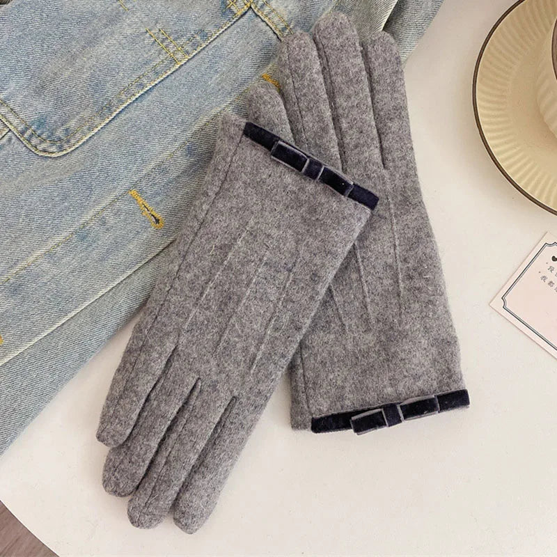 Women's Warm Cashmere Wool Gloves