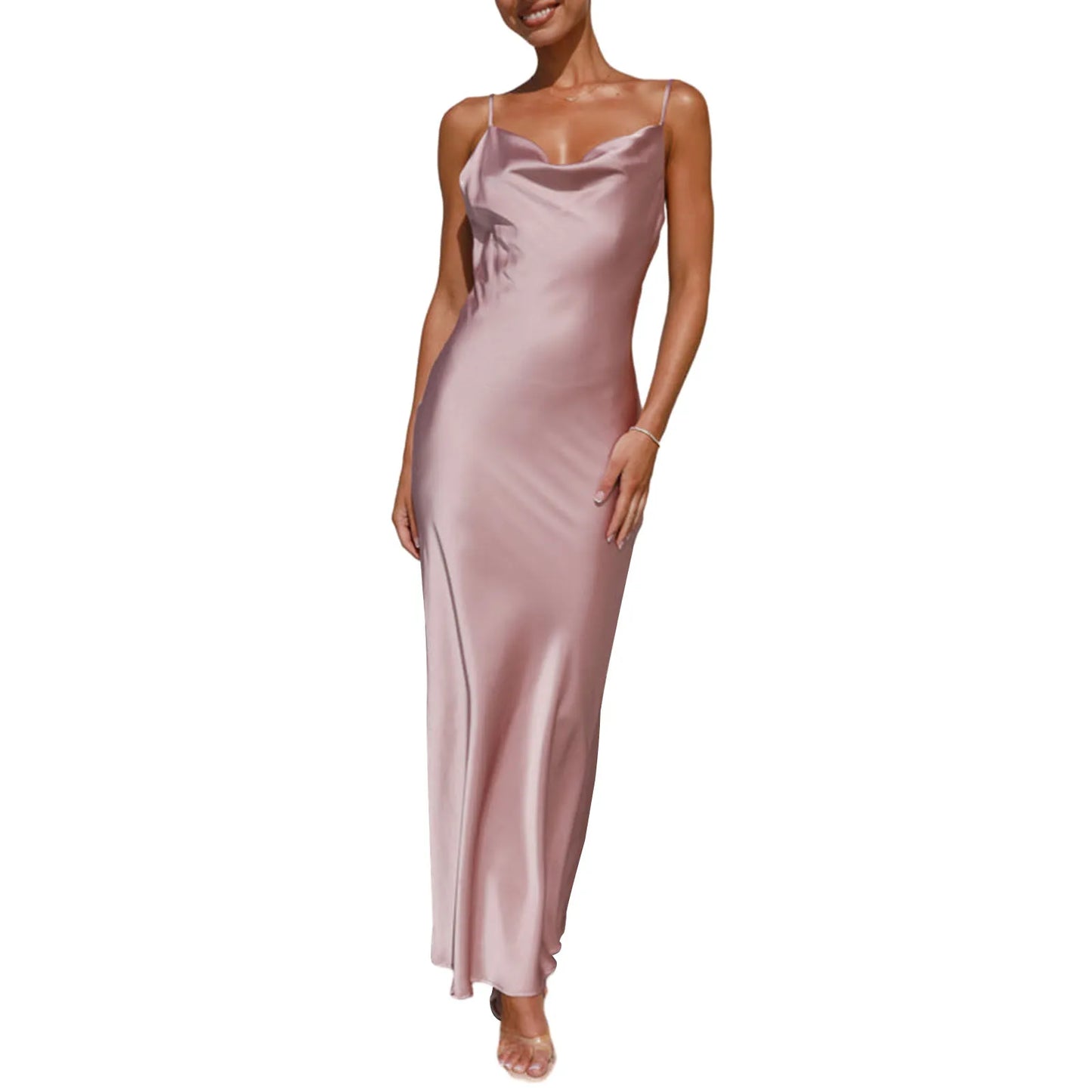 Women's Long Bodycon Cami Dress