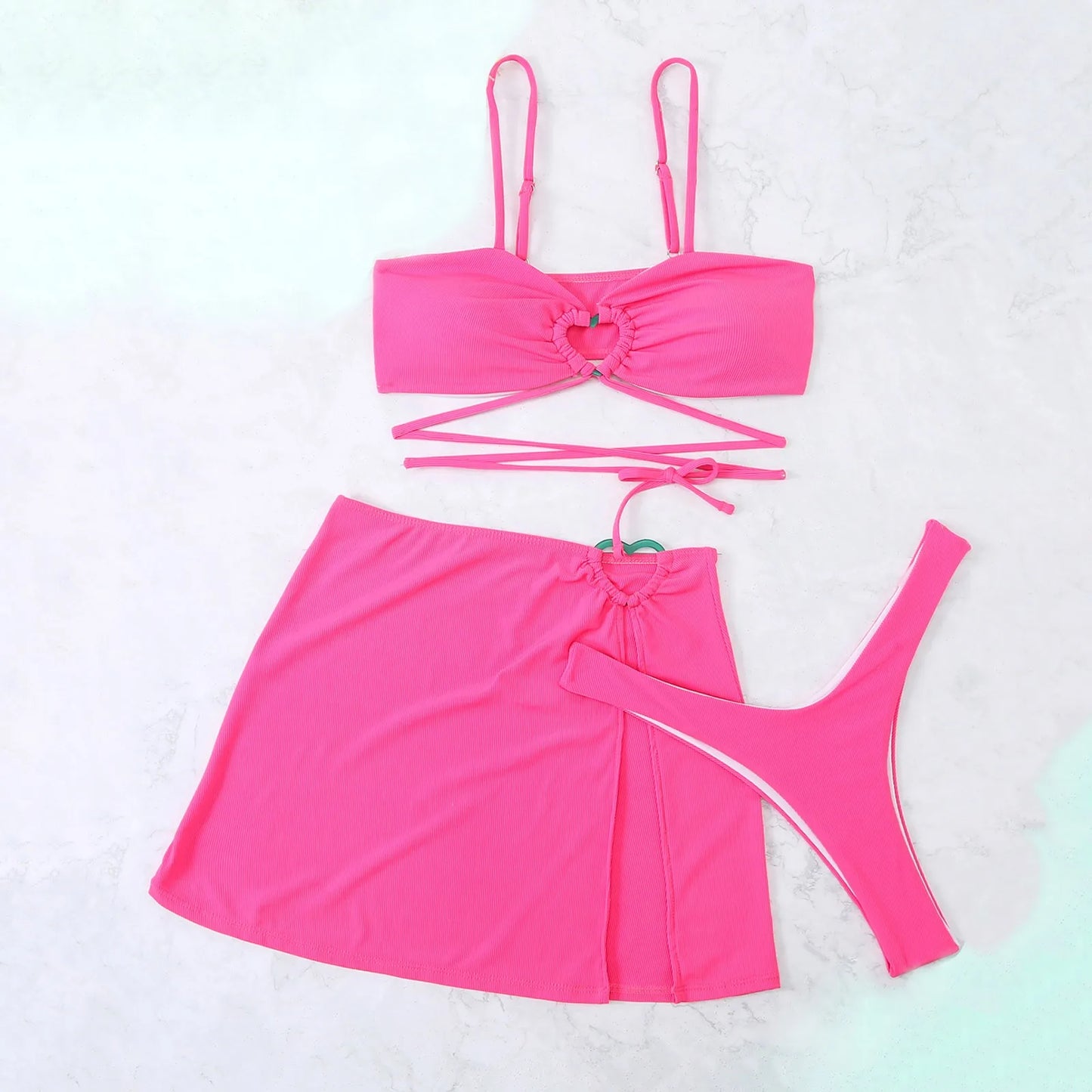 3 Piece Bikini Skirt