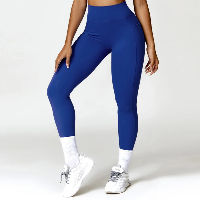 V Back Scrunch Yoga Pants