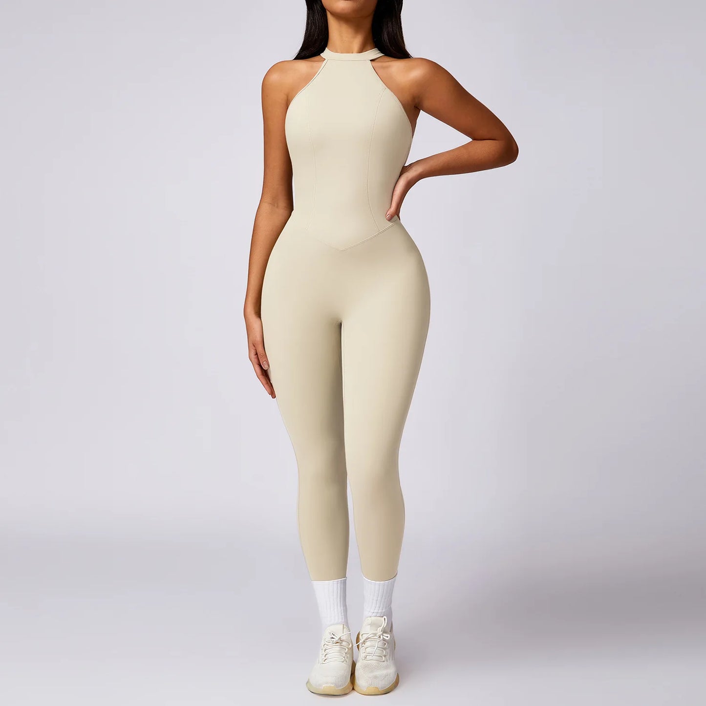 Backless Sports Bodysuits Femen's Jumpsuit