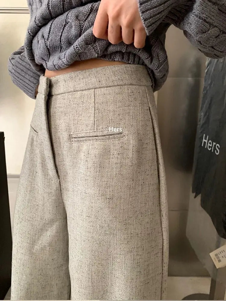 Women's High-End Loose Trousers