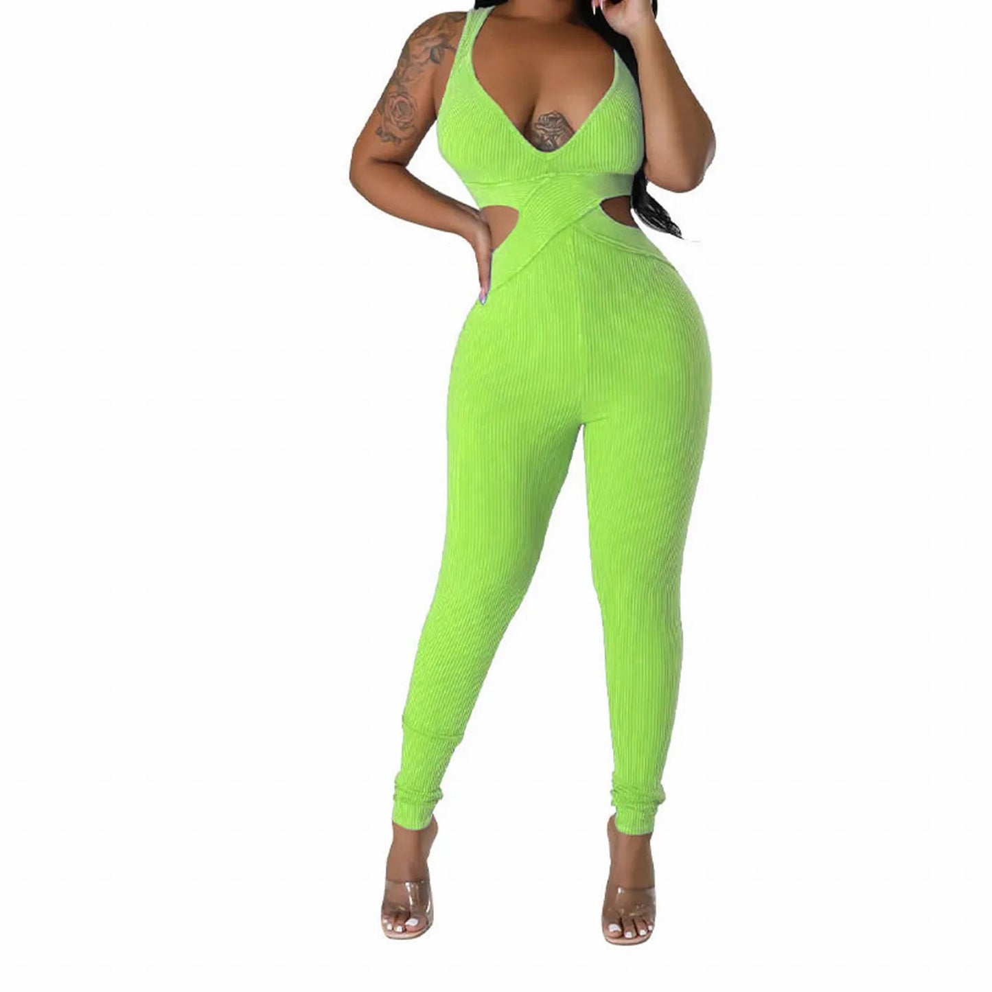 Sport Yoga Deep Jumpsuit