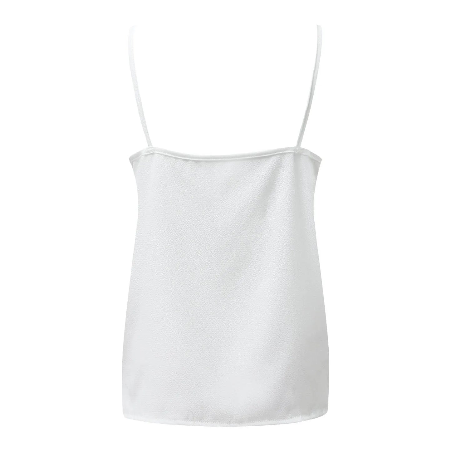 Solid Color Lace Splicing Crop Top