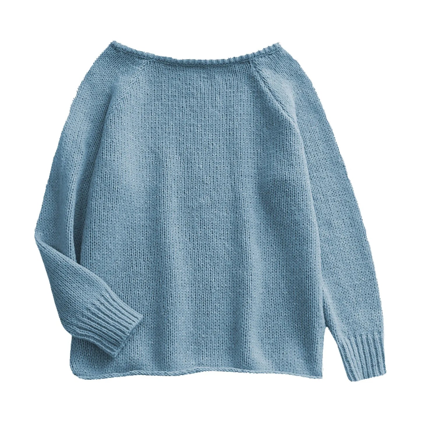 Sexy Lazy Style O-Neck Sweater