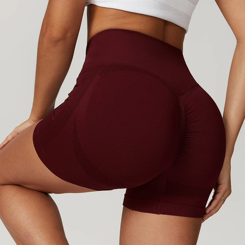 Seamlessly Scrunch Gym Running Shorts