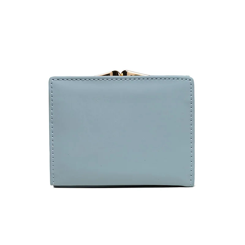 Women's Leather Three Fold Wallet