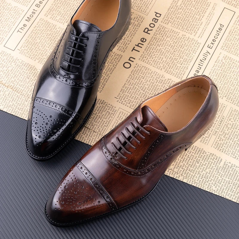 Men's Classic Brogue Shoes