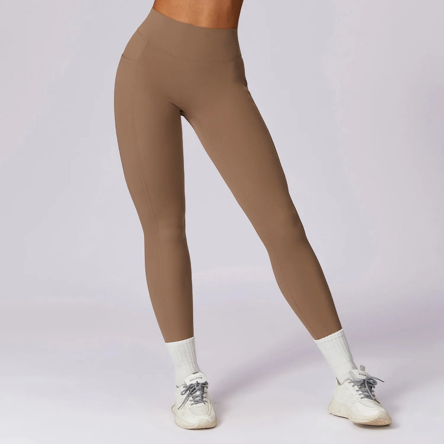 V Back Scrunch Yoga Pants