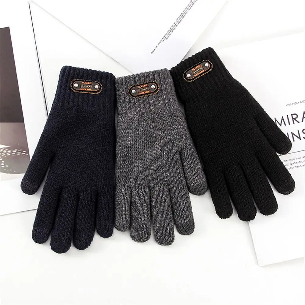 Winter Autumn Knitted Gloves