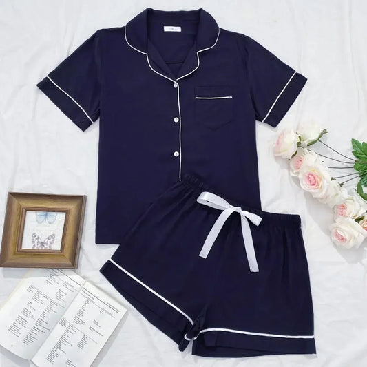 Summer Pajamas Sets Shorts