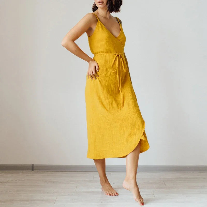 Summer Sleeveless Maxi Dress