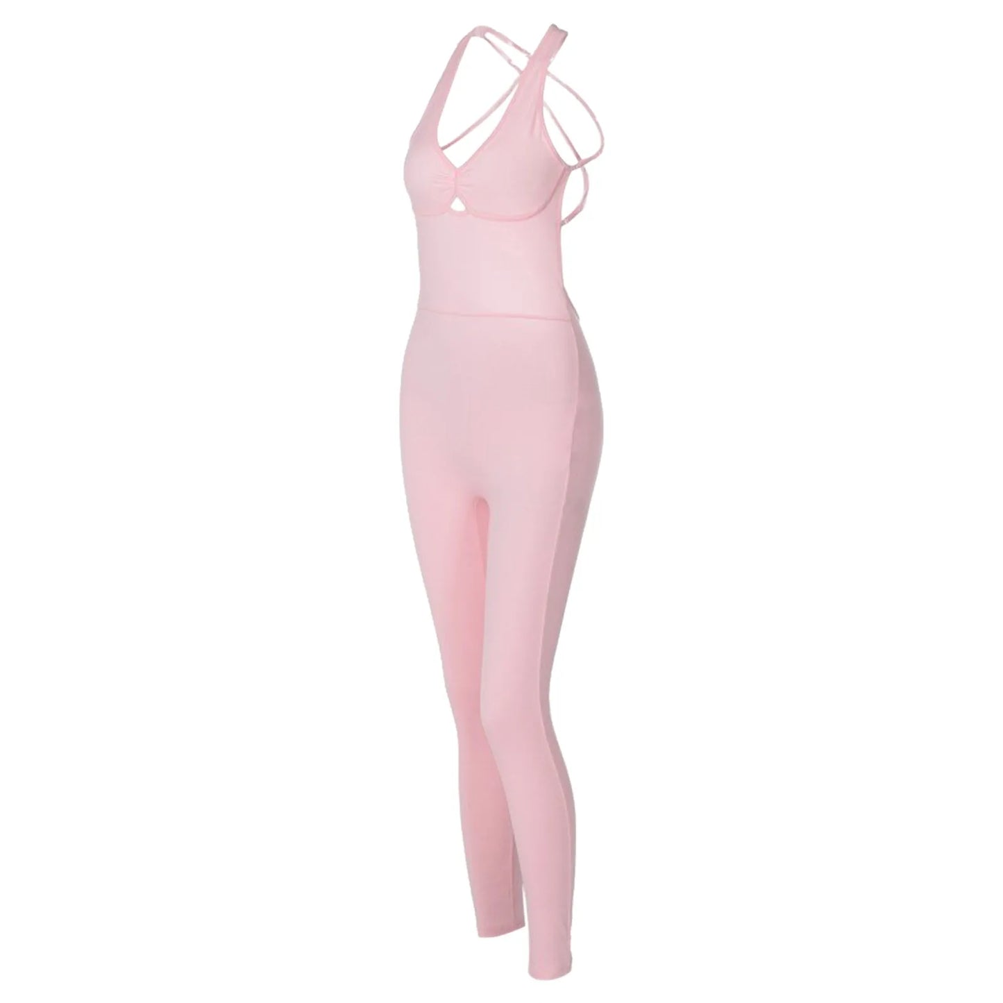 Fashion Yoga Hollow Jumpsuit