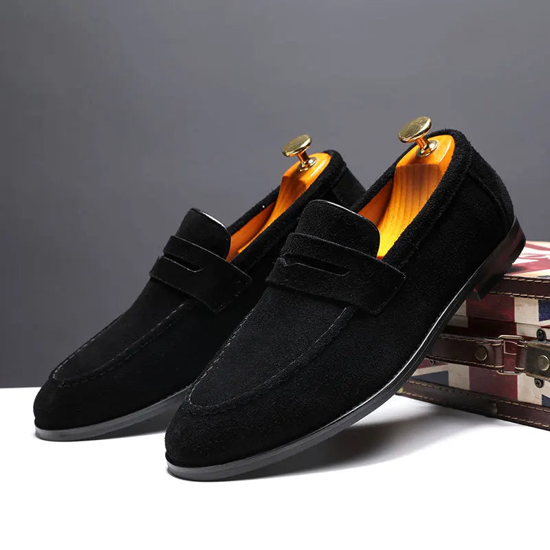 Men's Genuine Suede Leather Shoes