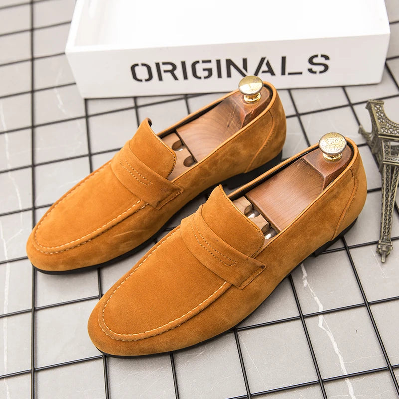 Summer brown Loafers Business office