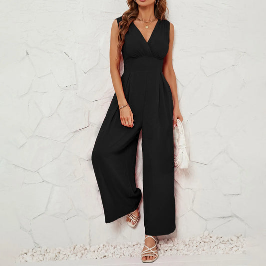 Summer Sexy Sleeveless Jumpsuit