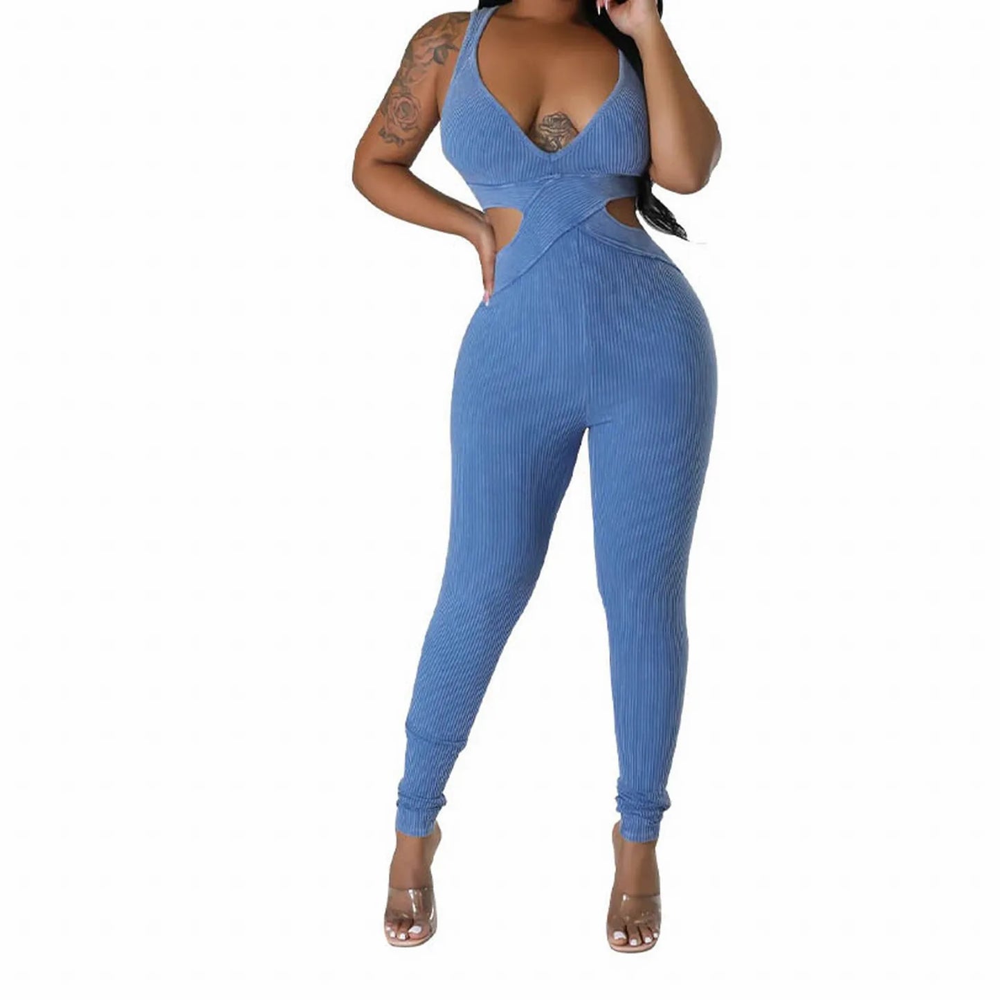 Sport Yoga Deep Jumpsuit