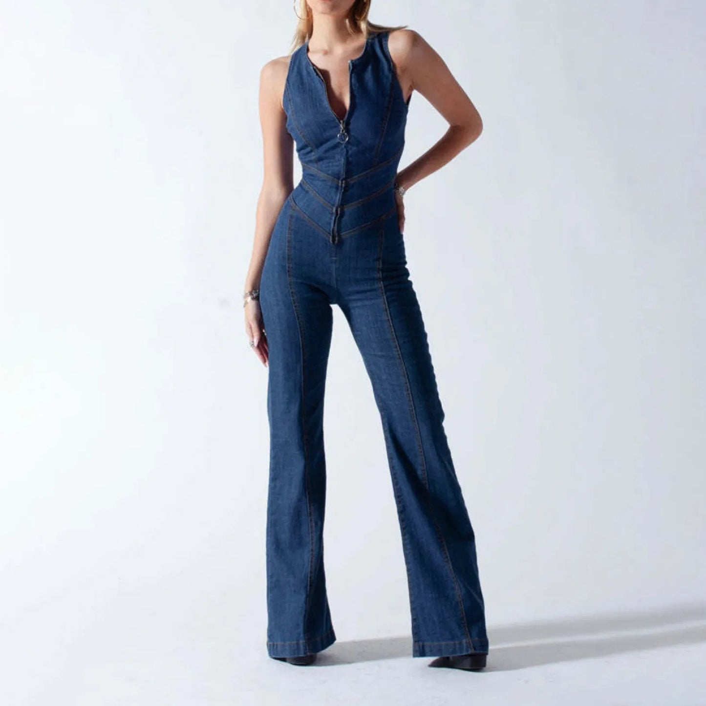 Sexy V Jumpsuit