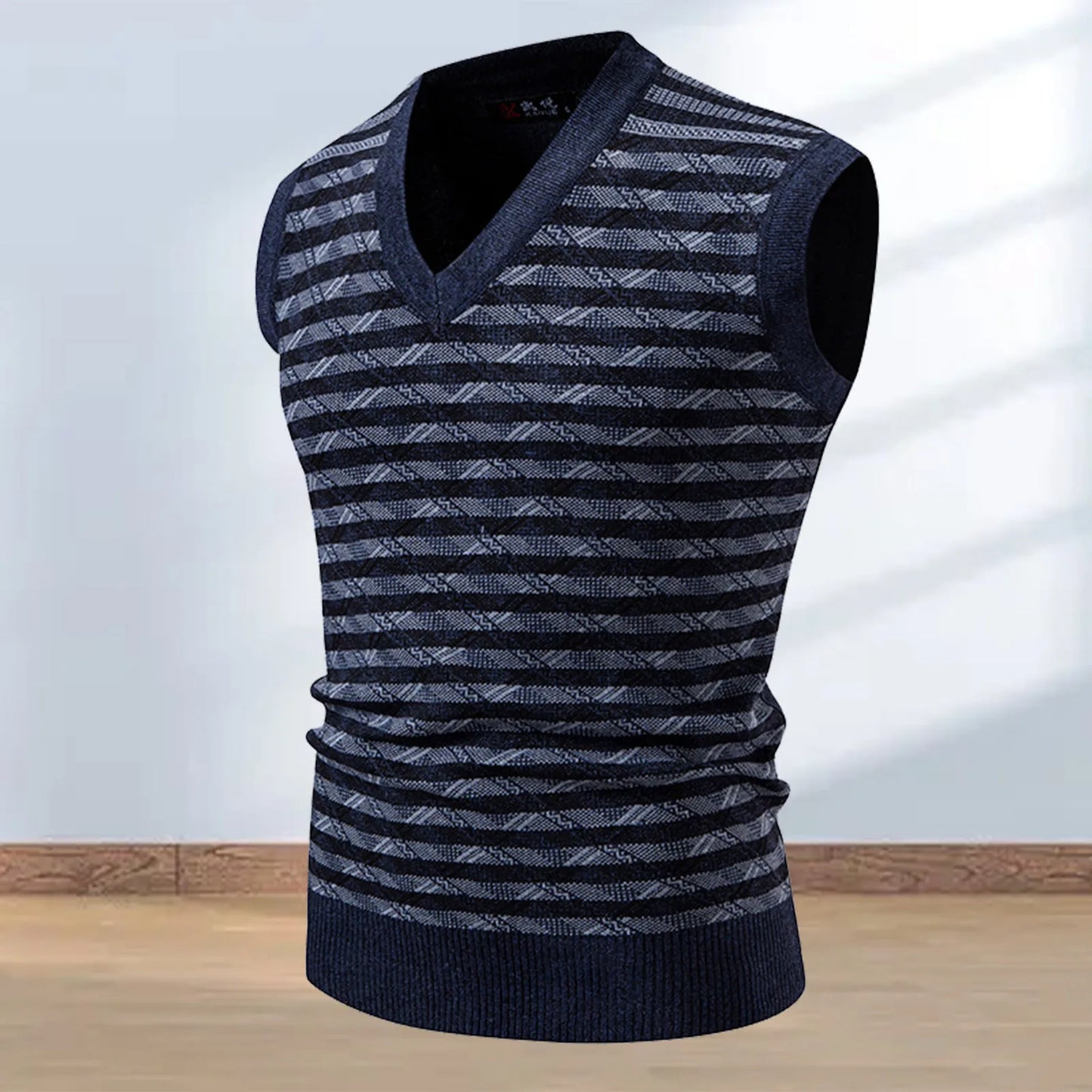 Sleeveless Knitted Vests Sweater