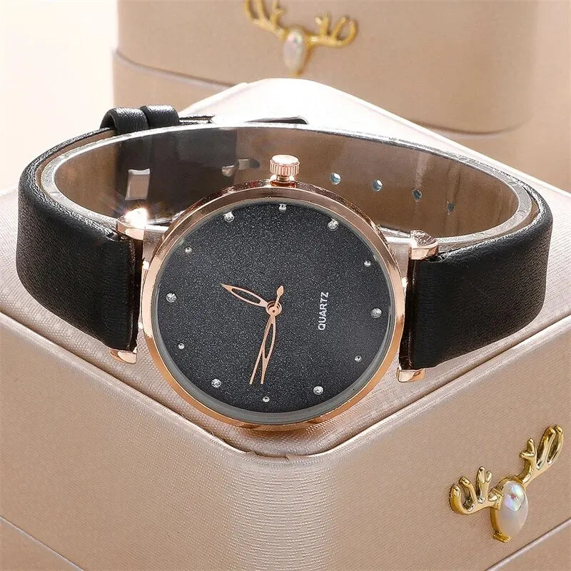 2 Piece Set Women's Watch