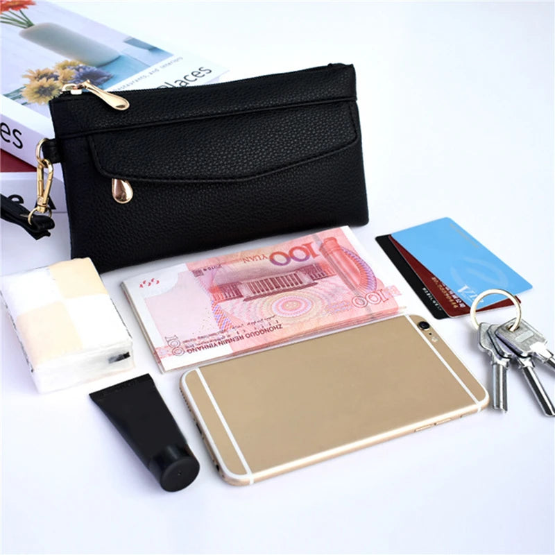 Women's Portable Leather Wallet