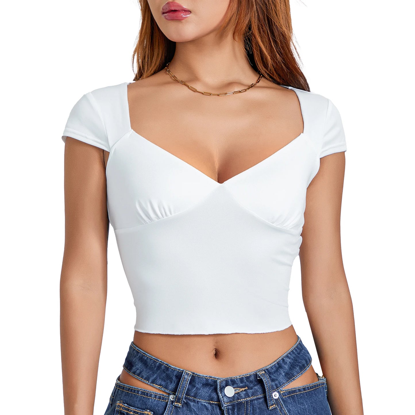 Short Sleeve Crop Shirt