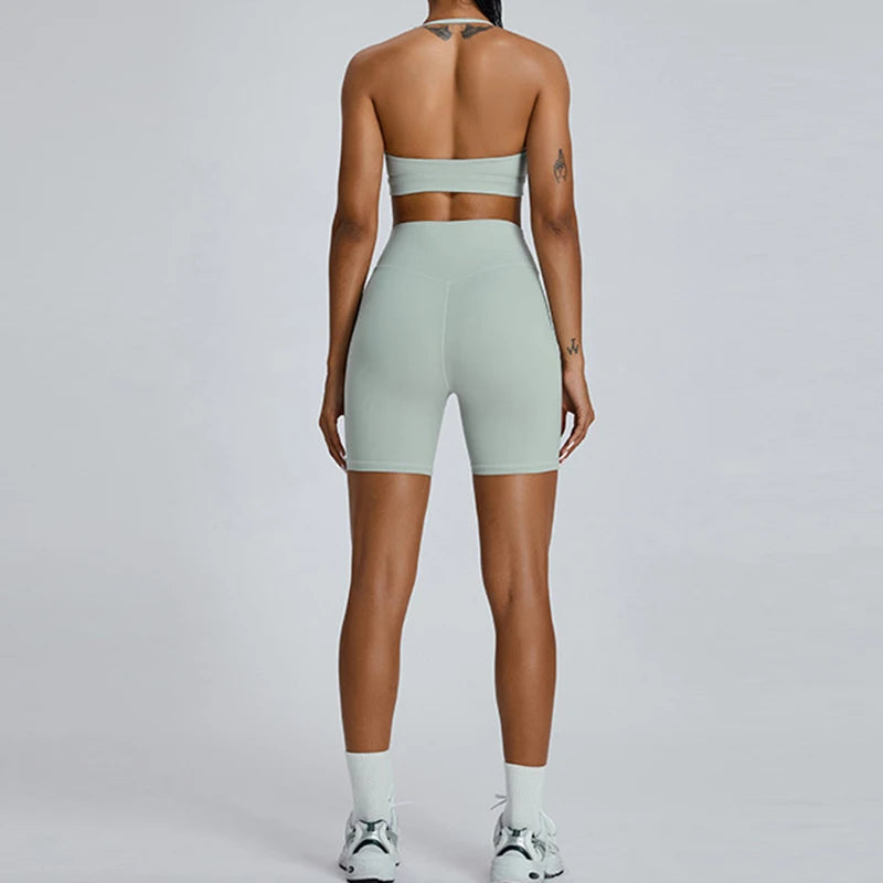 High Waist Workout Suit Women