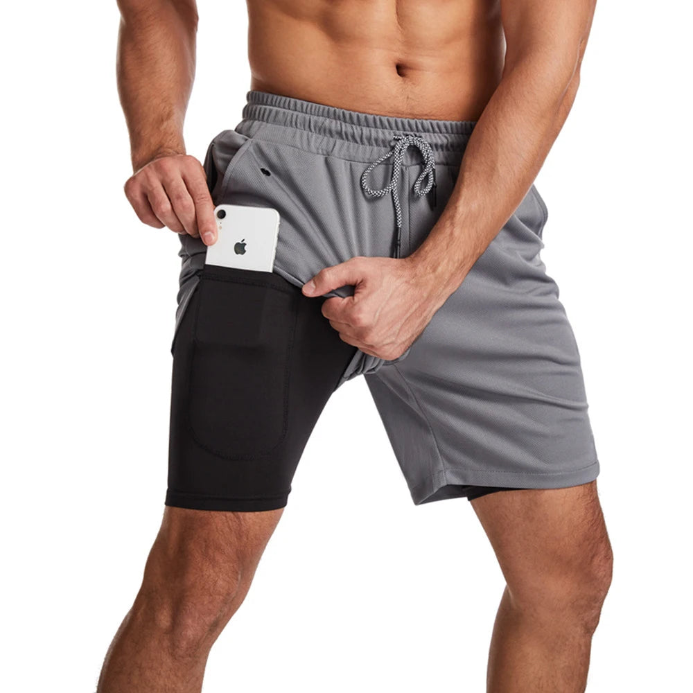 2-In-1 Fitness Shorts