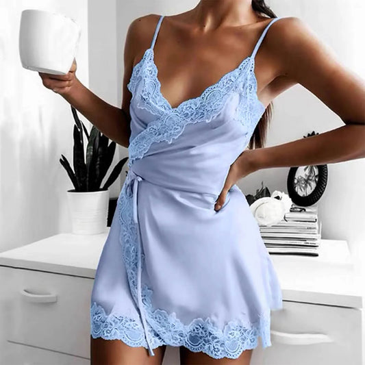 Sleepwear Suspenders Side Dress