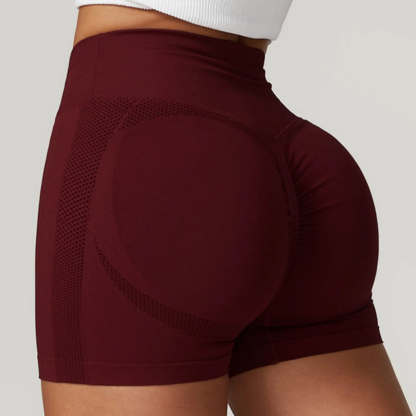 Seamlessly Scrunch Gym Running Shorts