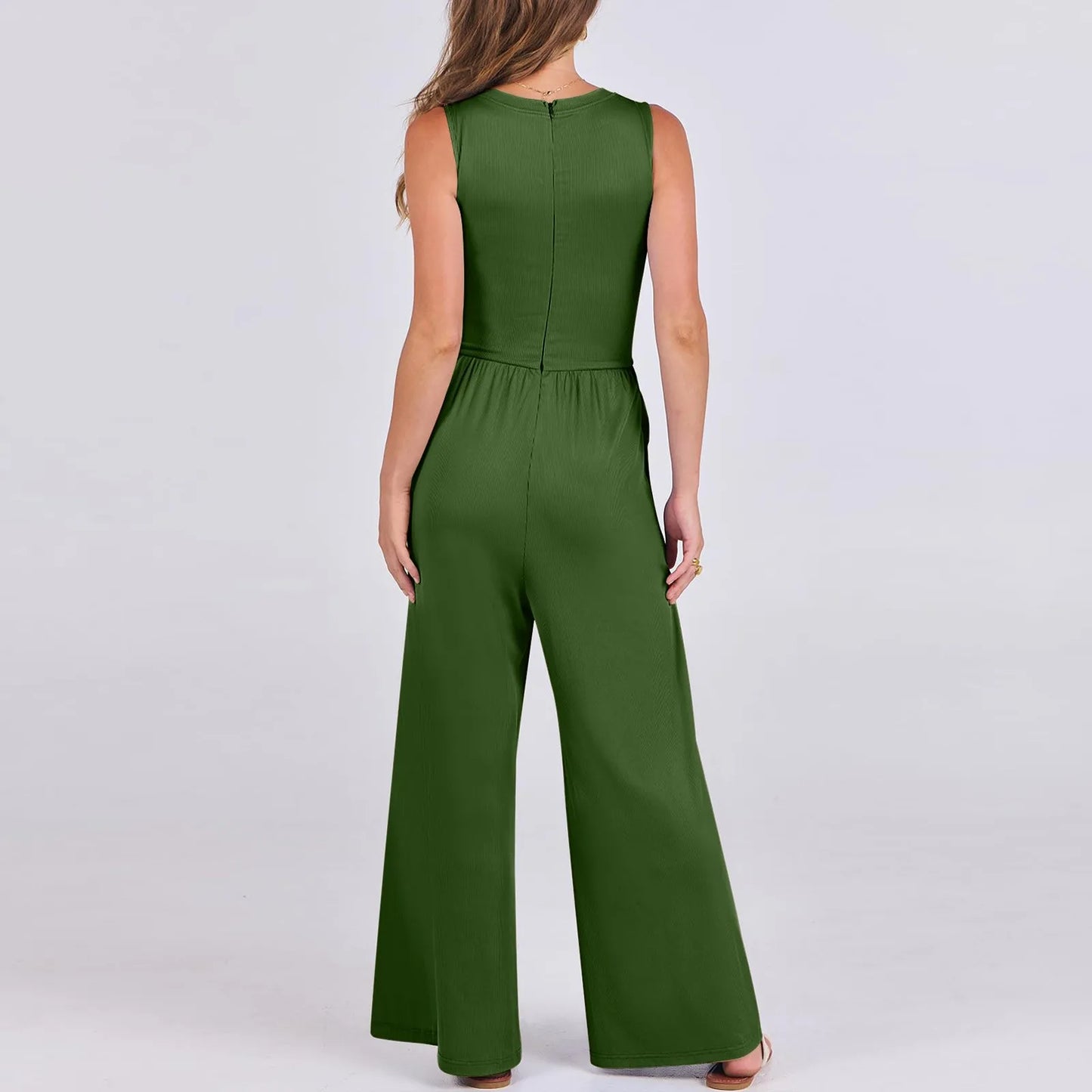 Luxury Sleeveless One Piece Jumpsuits