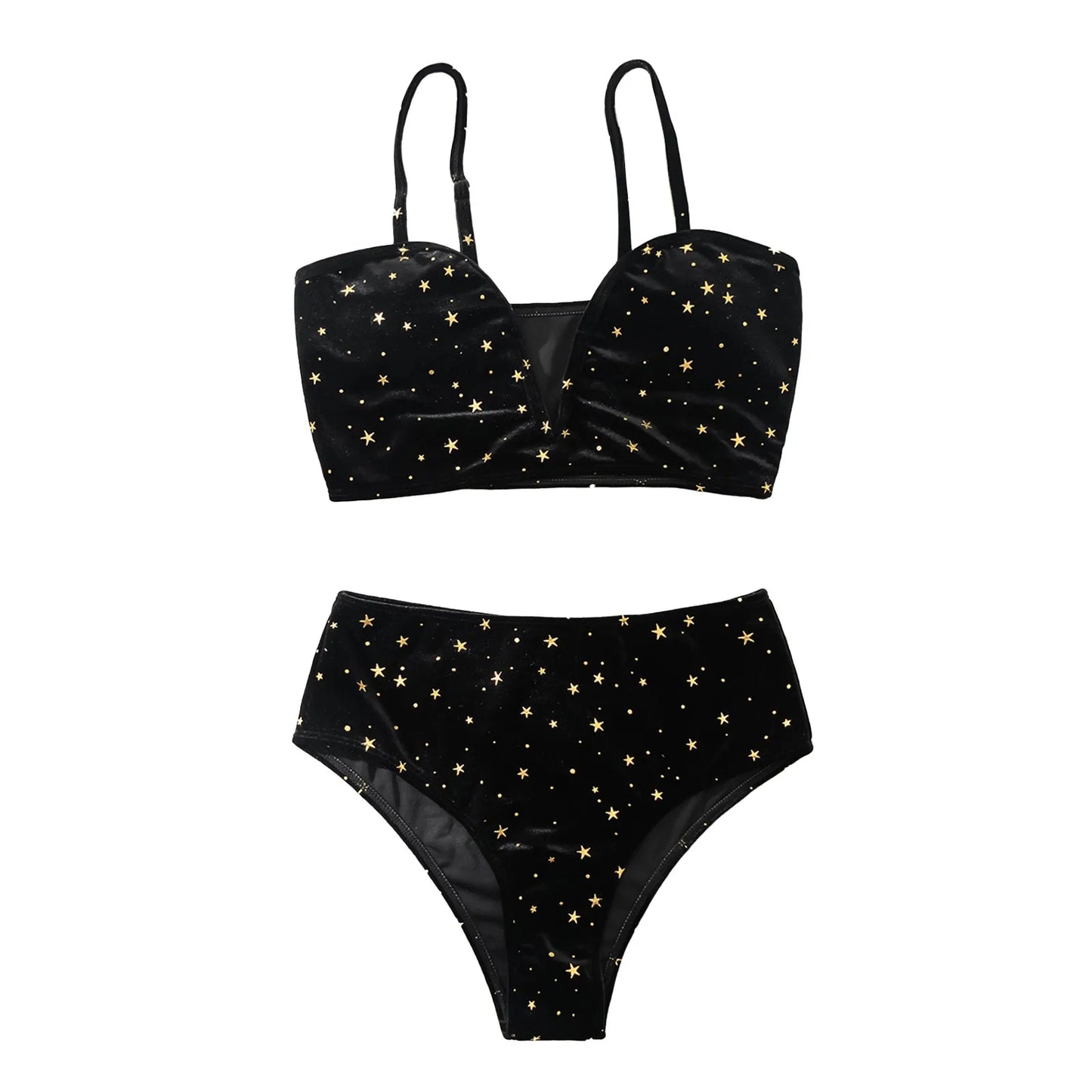 Stars Print Bikini Set