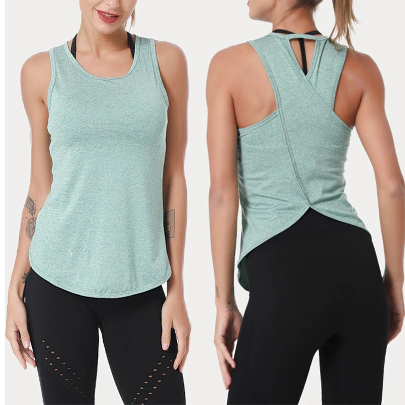 Yoga Vest Gym Tank Top