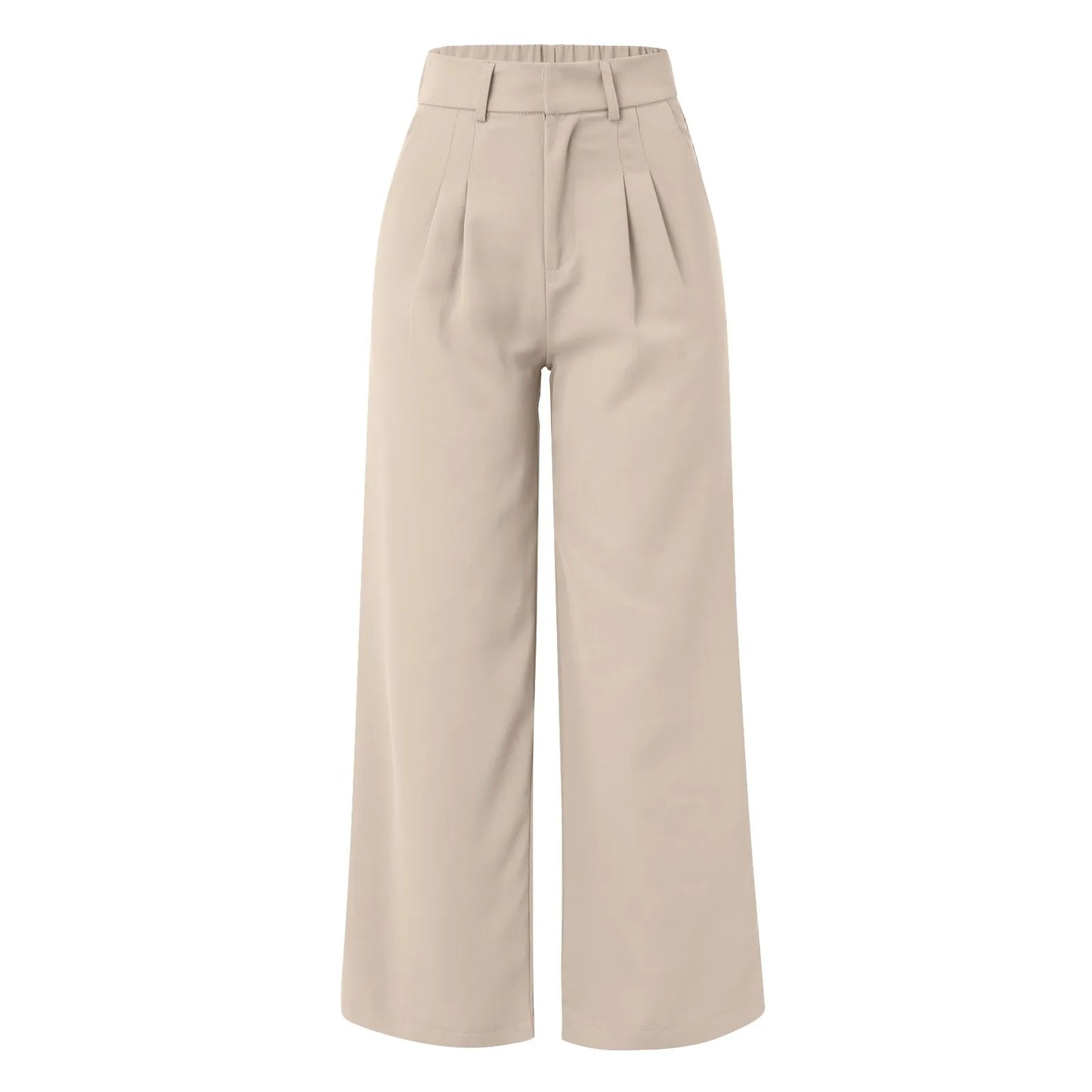 Elegant High Waist Trousers