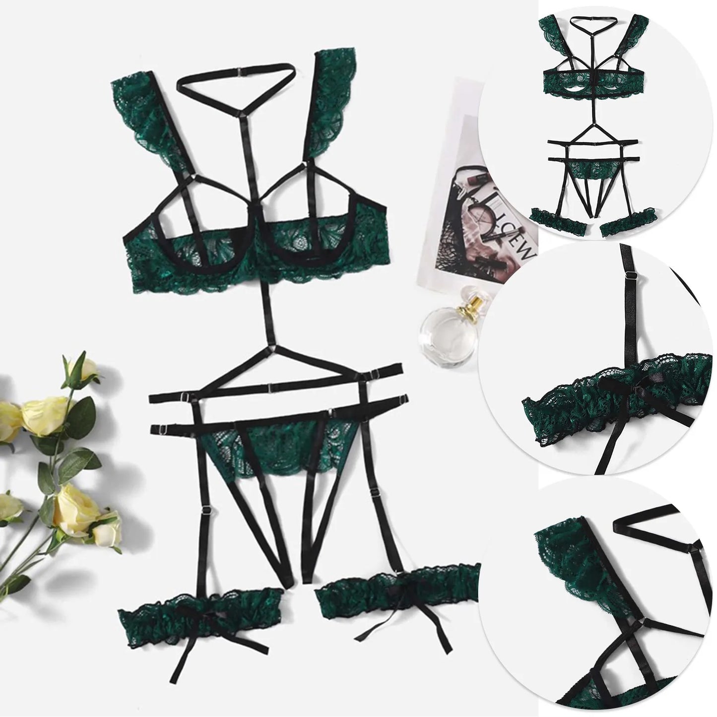 Sexy Lingerie Erotic Cup Bra