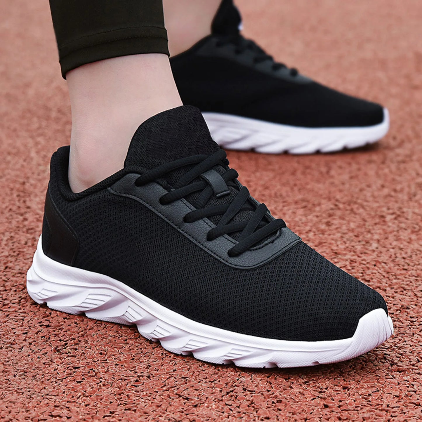 Leather Sneaker Sports Shoes