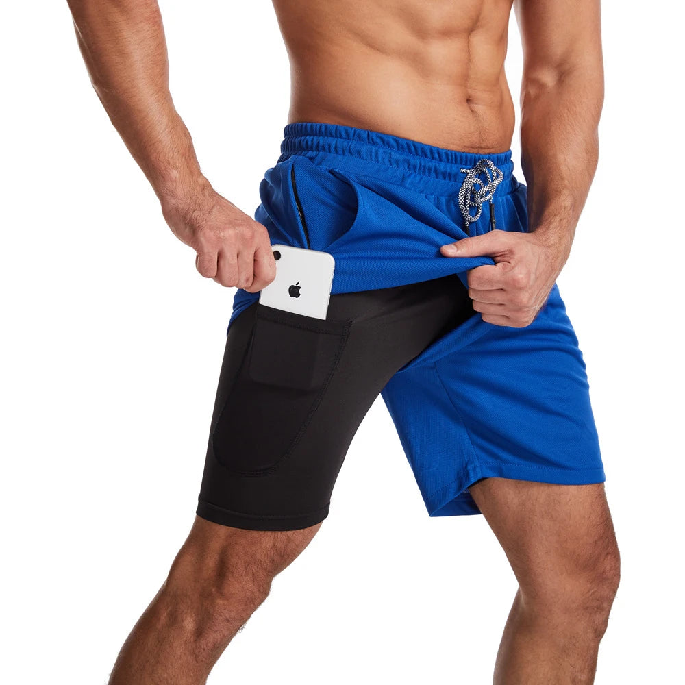 2-In-1 Fitness Shorts