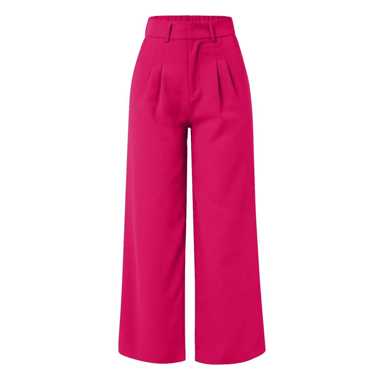 Elegant High Waist Trousers